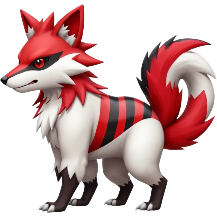 Zeraora-Zangoose-Obstagoon-fusion emoji