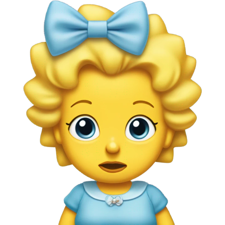 Maggie simpson emoji