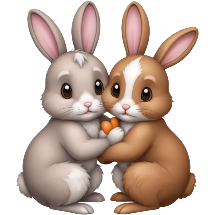 Bunny love emoji