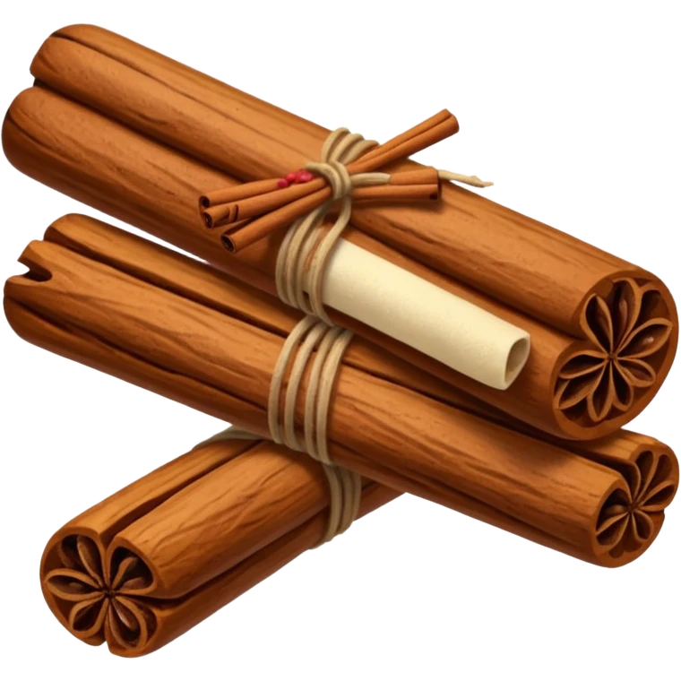 nutmeg and cinnamon sticks together emoji
