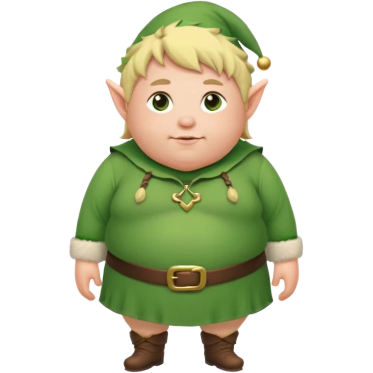 Fat elf emoji