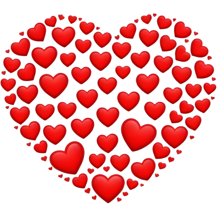 heart with many hearts emoji