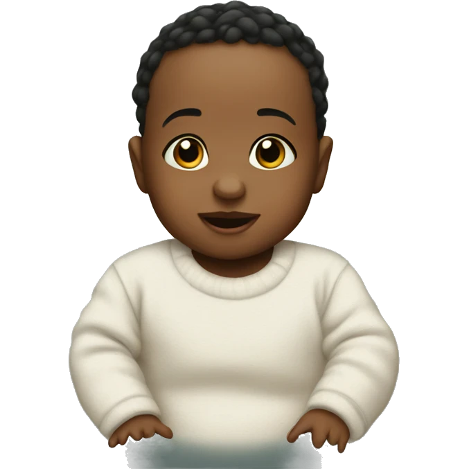 Baby during christmas  emoji