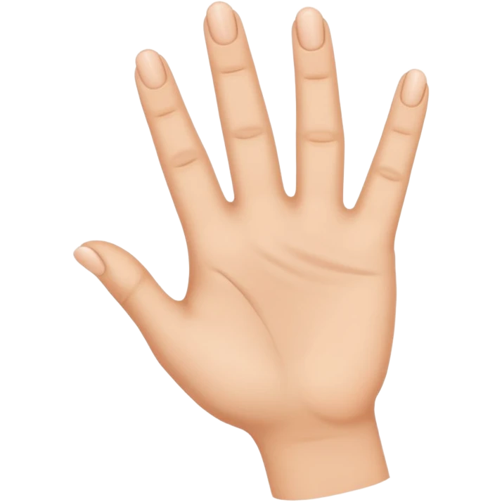 I want an emoji that looks like 🤌🏻👌🏻🤏🏻but i want that the the middle vinger touches the tumb and the other vingers dont. emoji