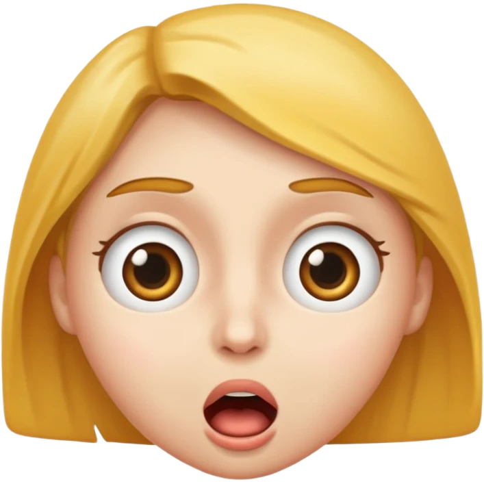 Sorprise face emoji