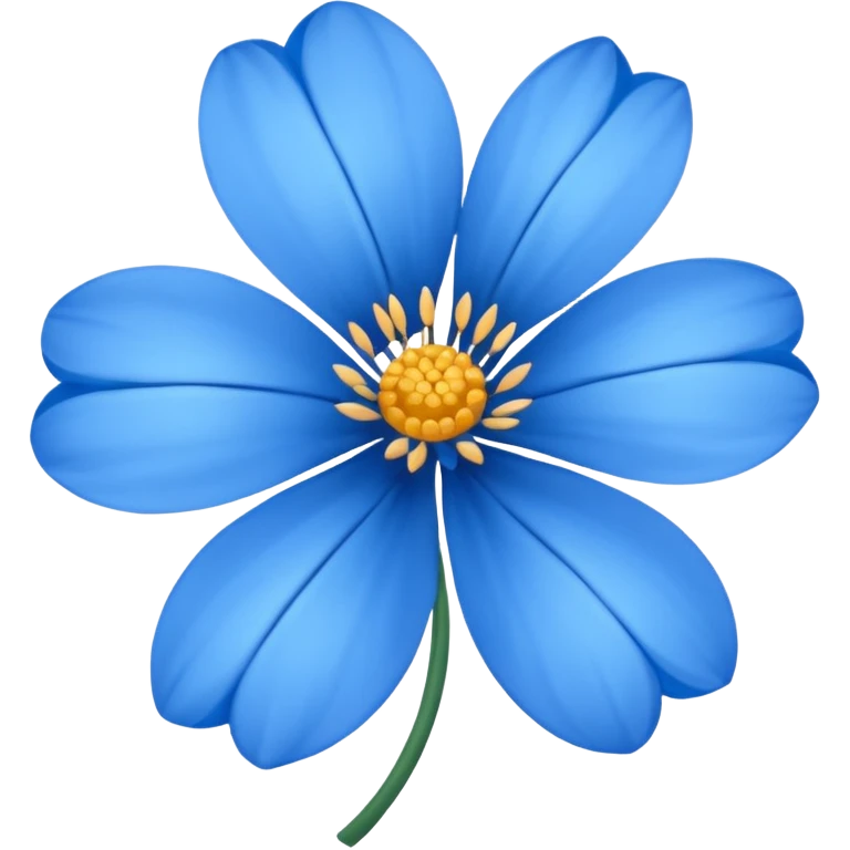 A co modrou emoji pomenku kvet prosim? emoji