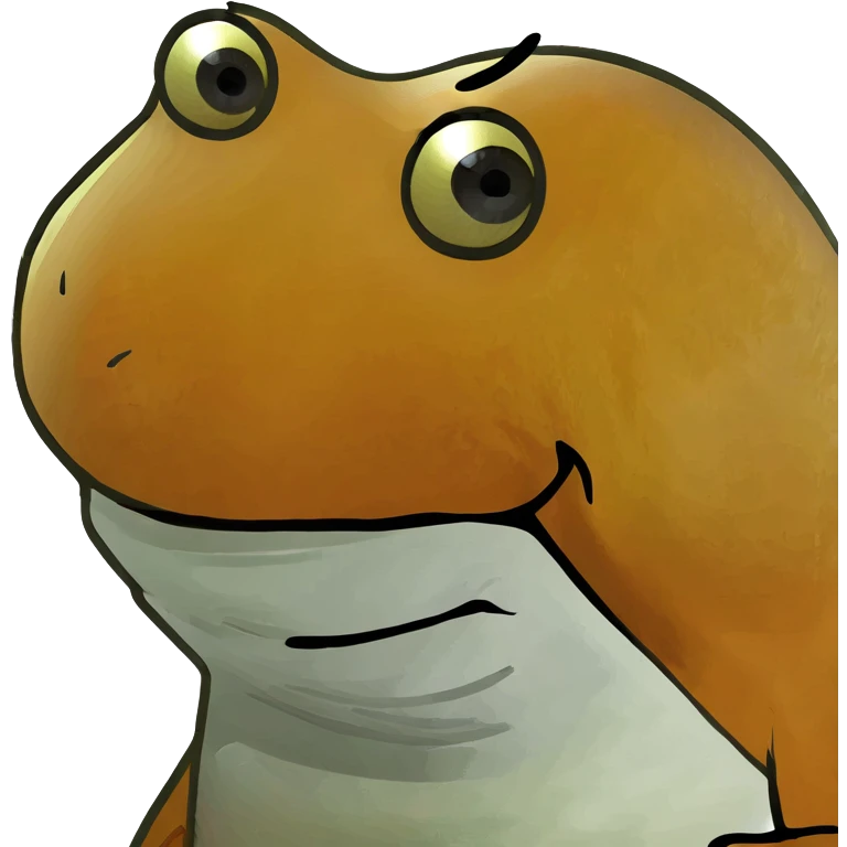 goldfish with funny face, goofy expression emoji