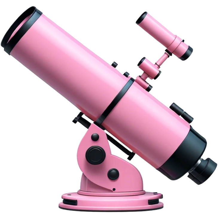pink hubble telescope emoji