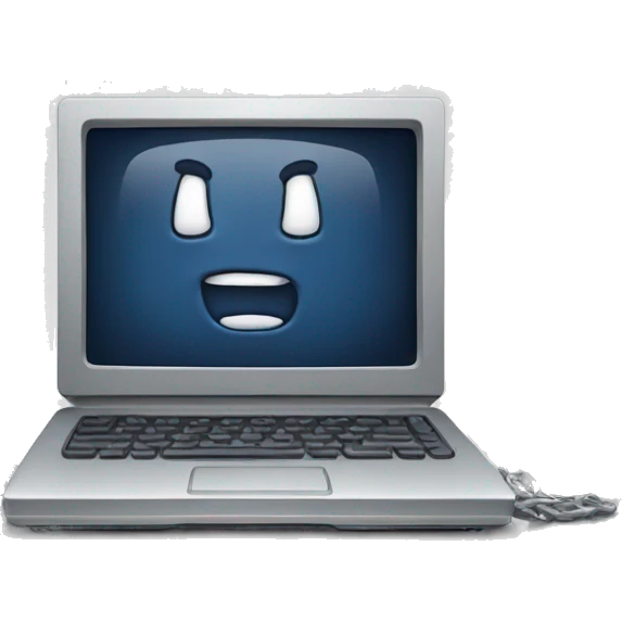 computer in chains emoji