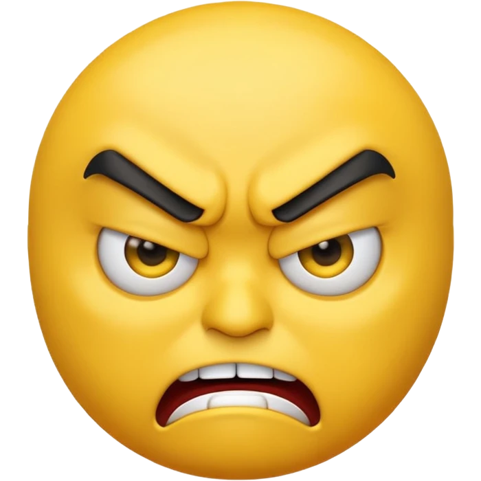 A mad emoji  emoji