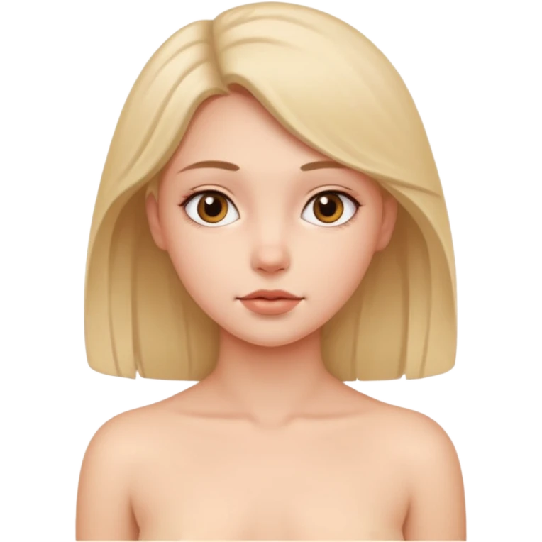 تصویر دختر لخت emoji