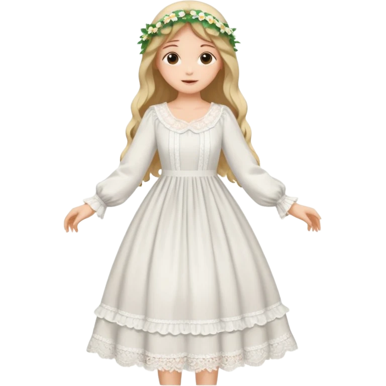 cottagecore dress emoji