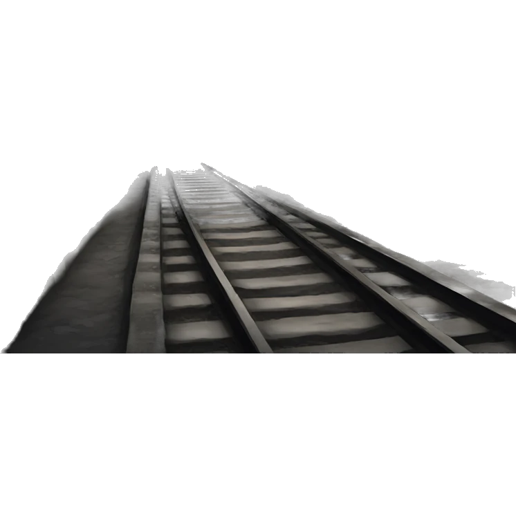 Dark train tunnel emoji