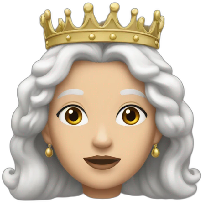elisabeth queen tombeau emoji