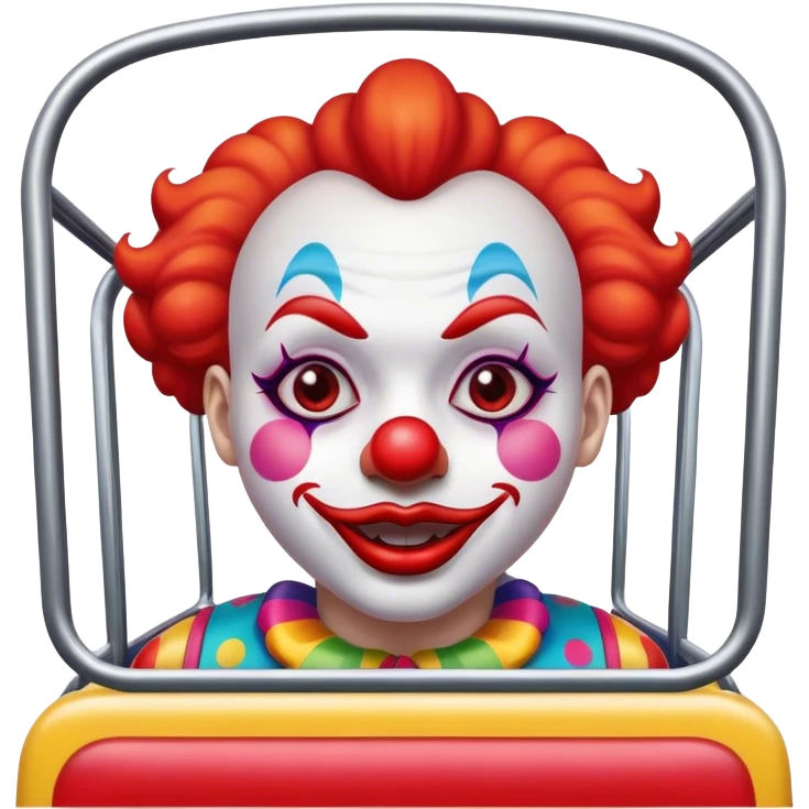 Payaso en autobús emoji