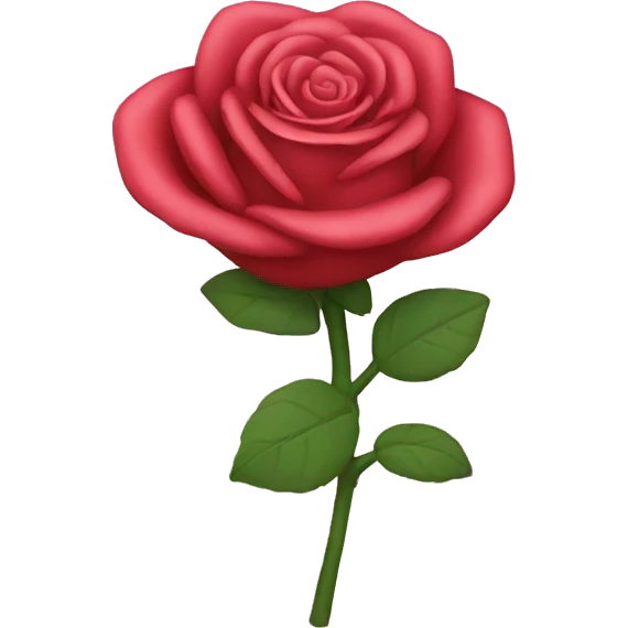 a rose toy emoji
