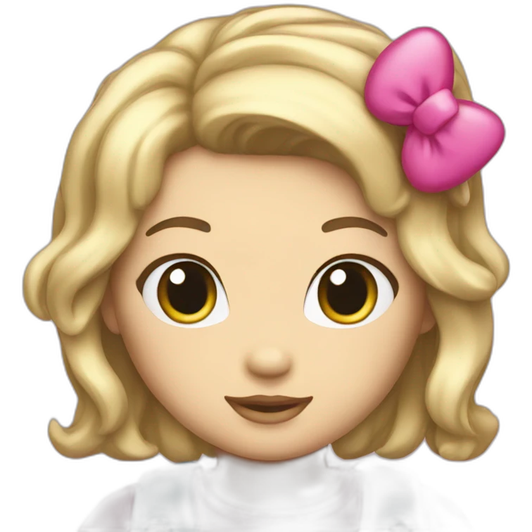 Hello kitty emoji