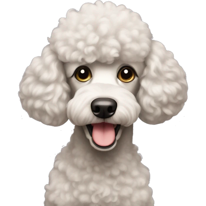 Poodle tony emoji