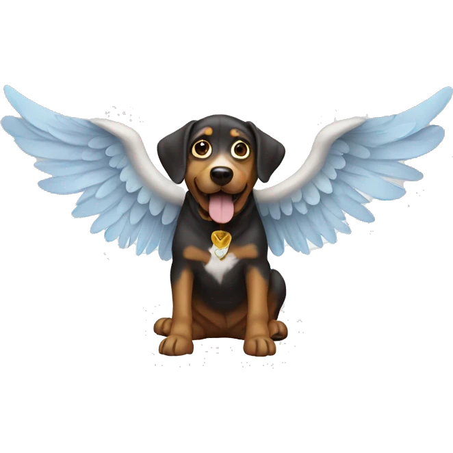 dog with wings emoji