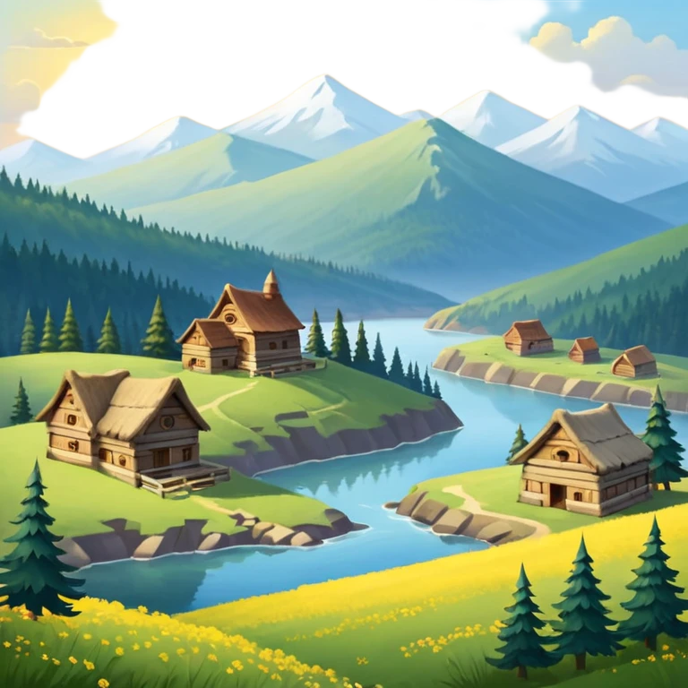 новогодняя елка, вид сверху emoji