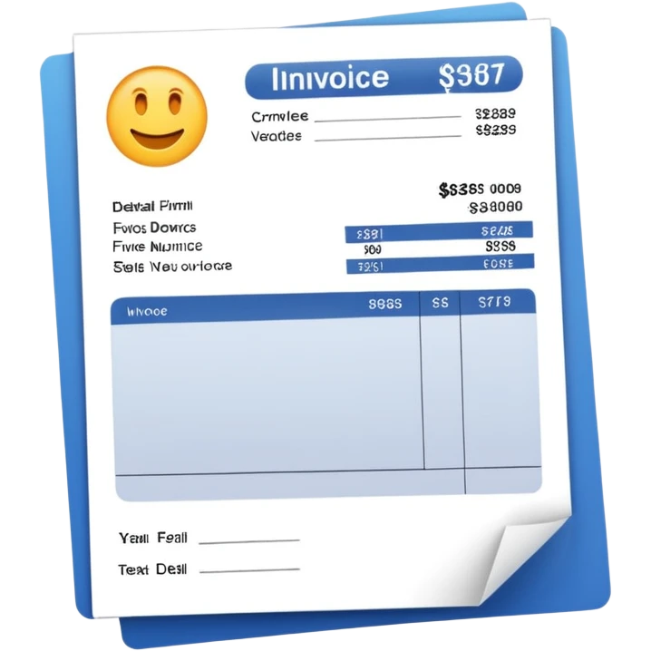 invoice emoji