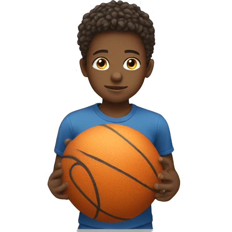 boy and ball emoji