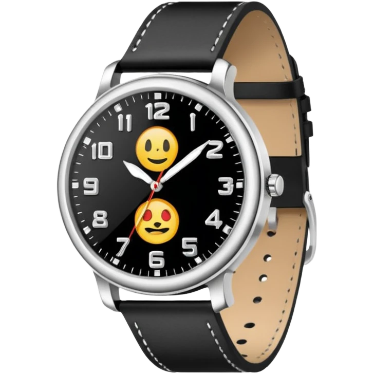 analog wrist watch emoji