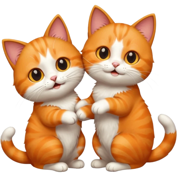 cats playing emoji