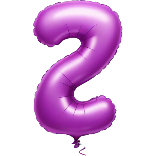 balloon-shaped-like-number-7-birthday-balloon-shape emoji