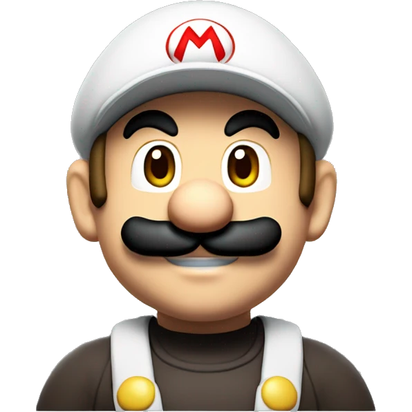 Mario from Super Mario Brothers emoji