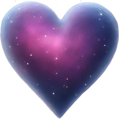 cosmic heart emoji