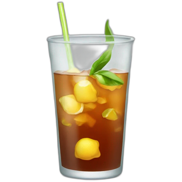 Ice tea science emoji