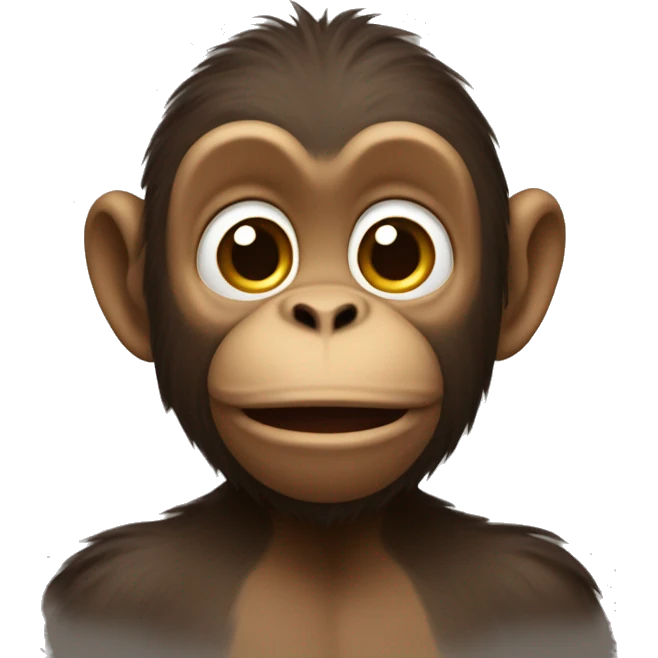 Little Monkey from the Apple Store emoji