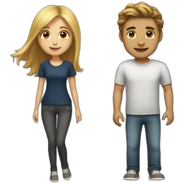 Boyfriend and girlfriend  emoji