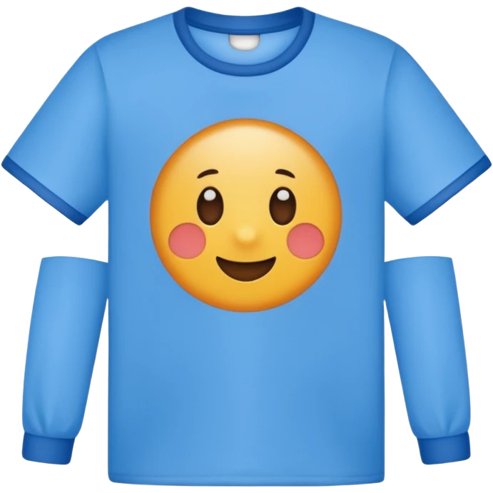 Cute shirt not a someone blue emoji