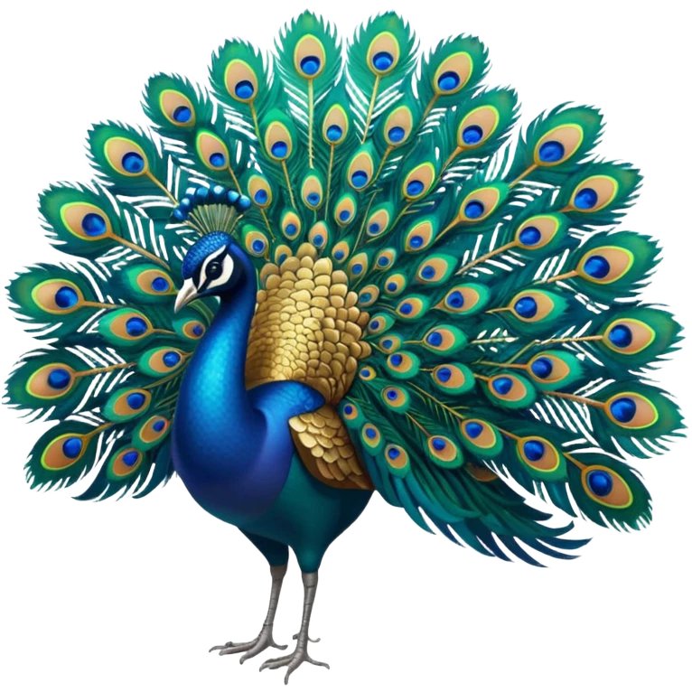 Peacock emoji