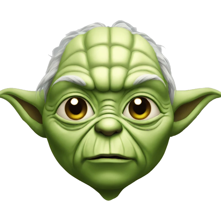 Yoda think emoji