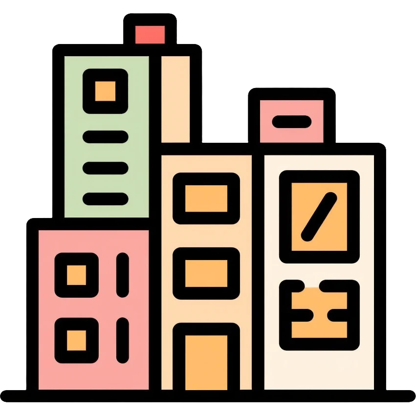 apartment building emoji
