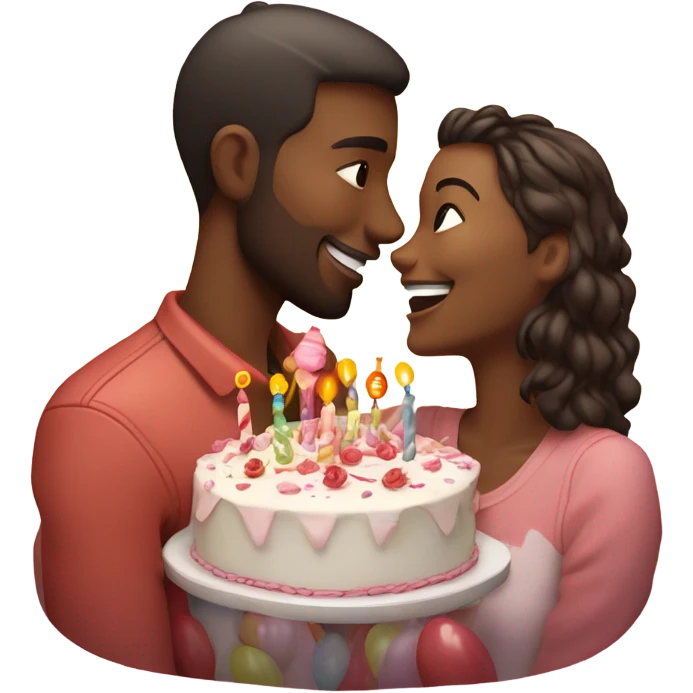 Birthday kisses  emoji