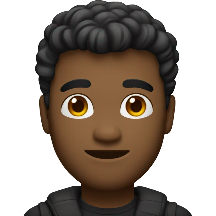 memoji hombre negro emoji