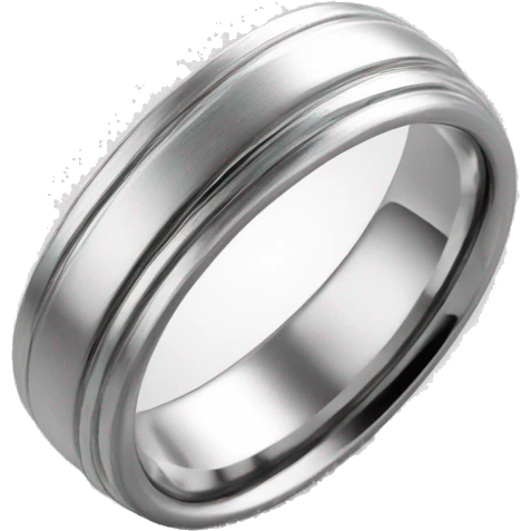 Male wedding ring platuinum sipmpl emoji