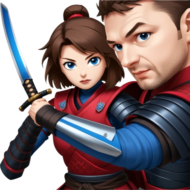 Fierce Samurai emoji