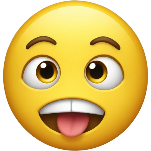 Emoji biting lip emoji