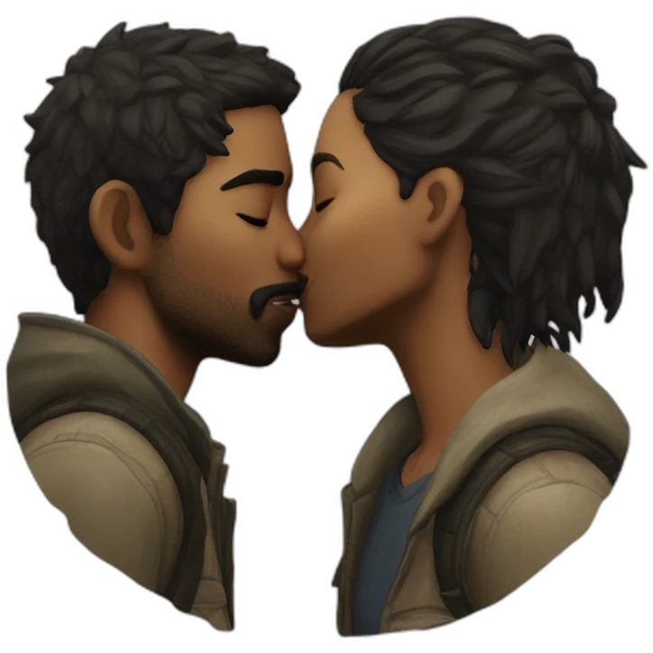 TLOU Clicker Kiss emoji