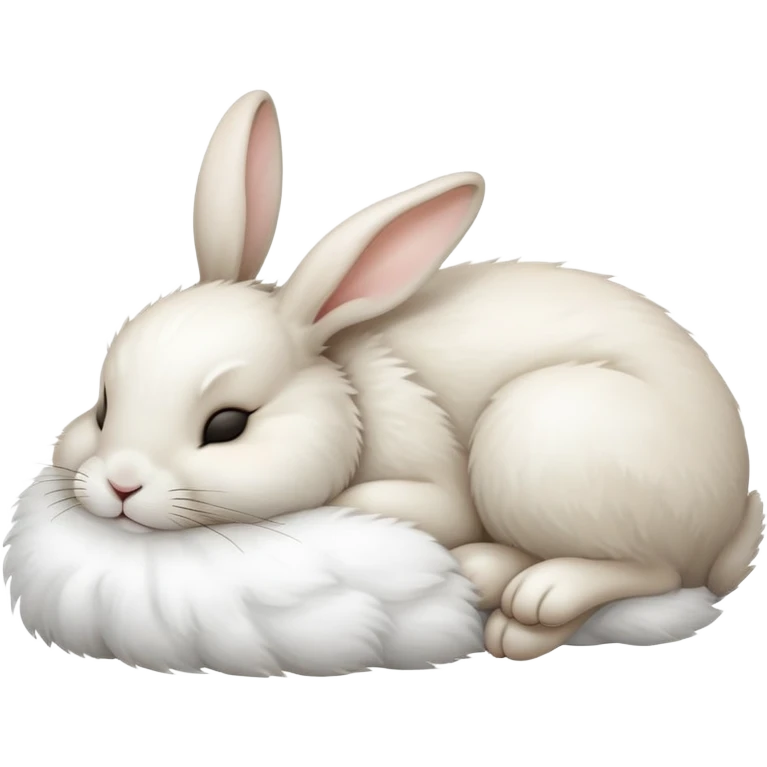 rabbit sleep piję loaf emoji