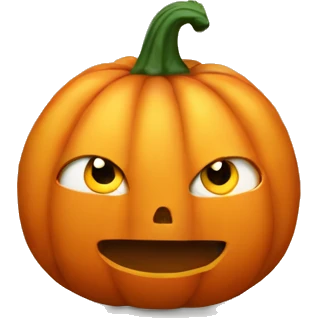 Pumpkin emoji
