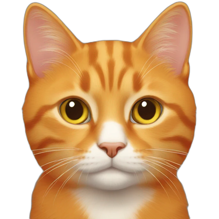 orange cat emoji
