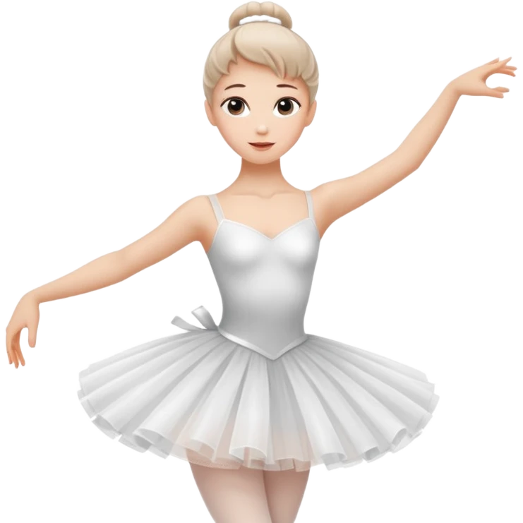 Ballerina spinning emoji