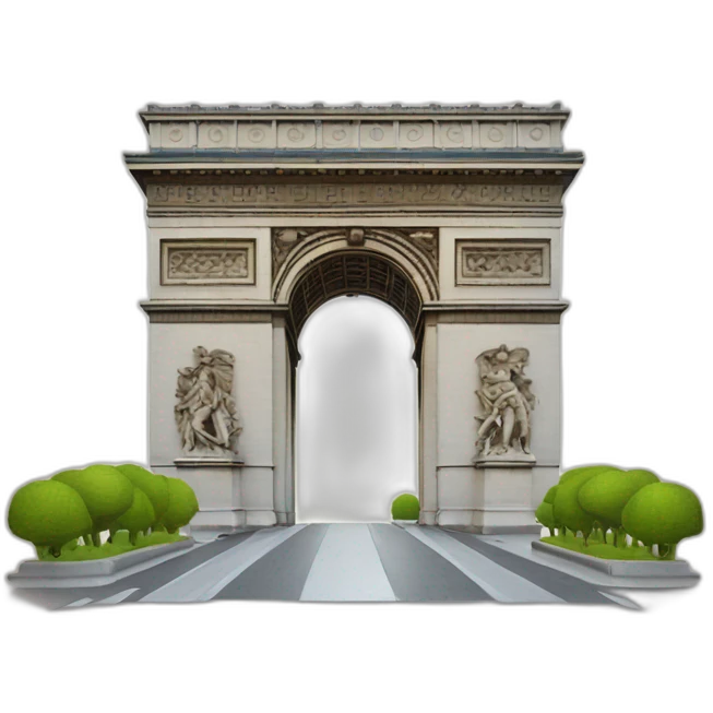 L'arc de triomphe emoji