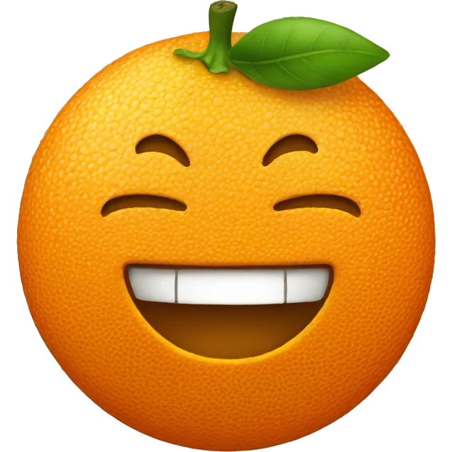 orange emoji
